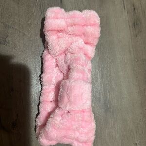 Pink Fuzzy headband